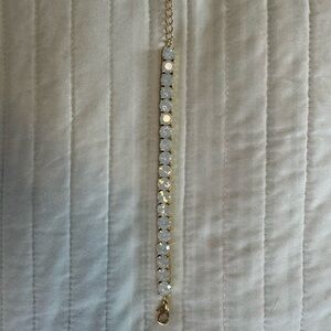 Elegant Gold and Opal Bracelet